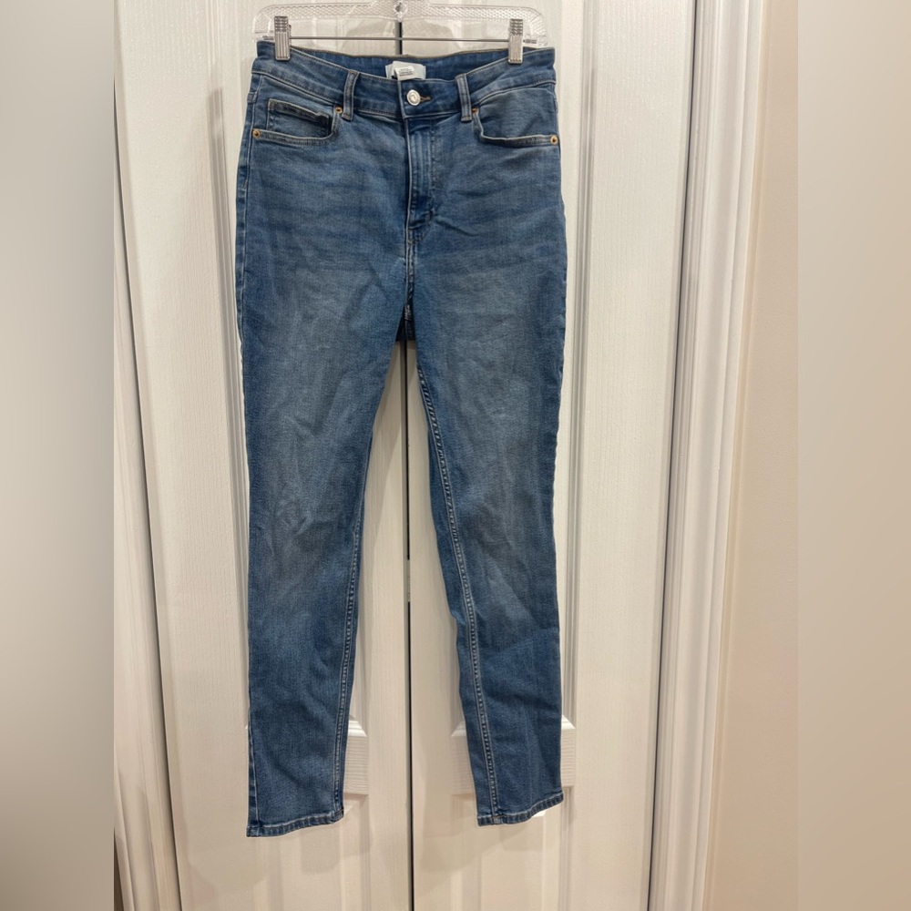 H&M Denim skinny Fit Jeans size 10
